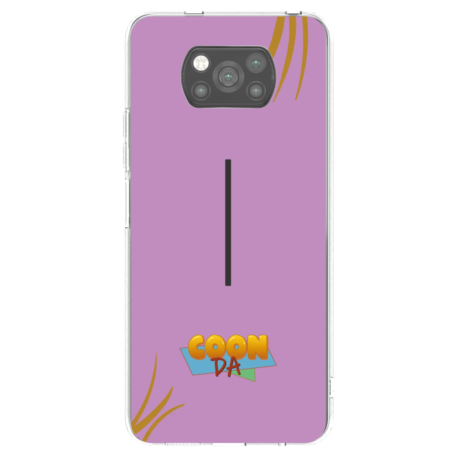 Picasee silikonový černý obal pro Xiaomi Poco X3 - COONDA růžovka