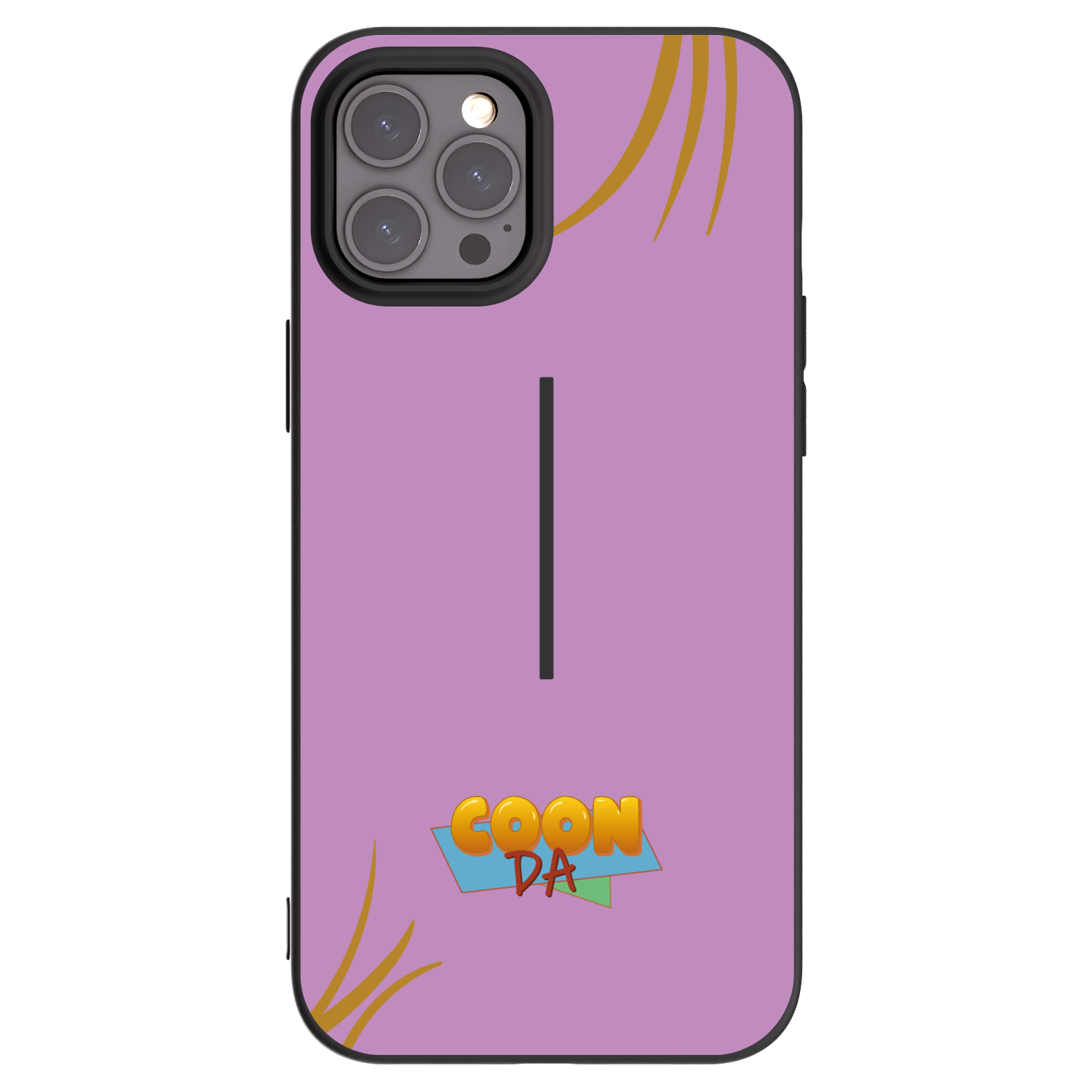 Picasee silikonový černý obal pro Apple iPhone 12 Pro Max - COONDA růžovka