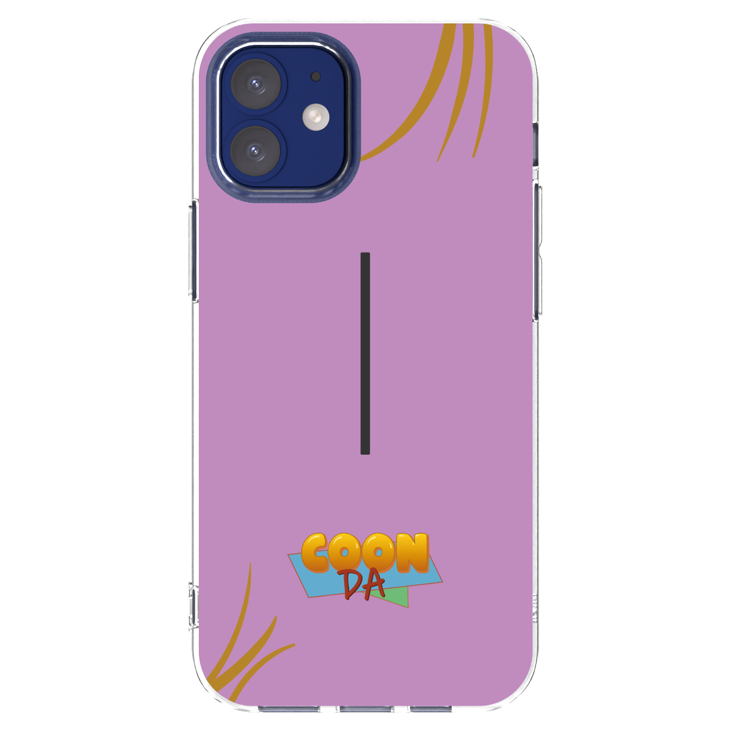 Picasee silikonový průhledný obal pro Apple iPhone 12 mini - COONDA růžovka