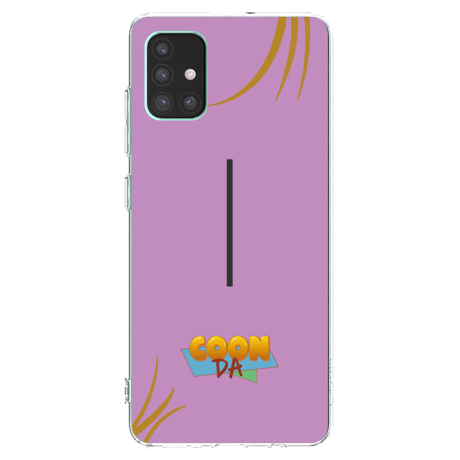 Picasee silikonový průhledný obal pro Samsung Galaxy M51 M515F - COONDA růžovka