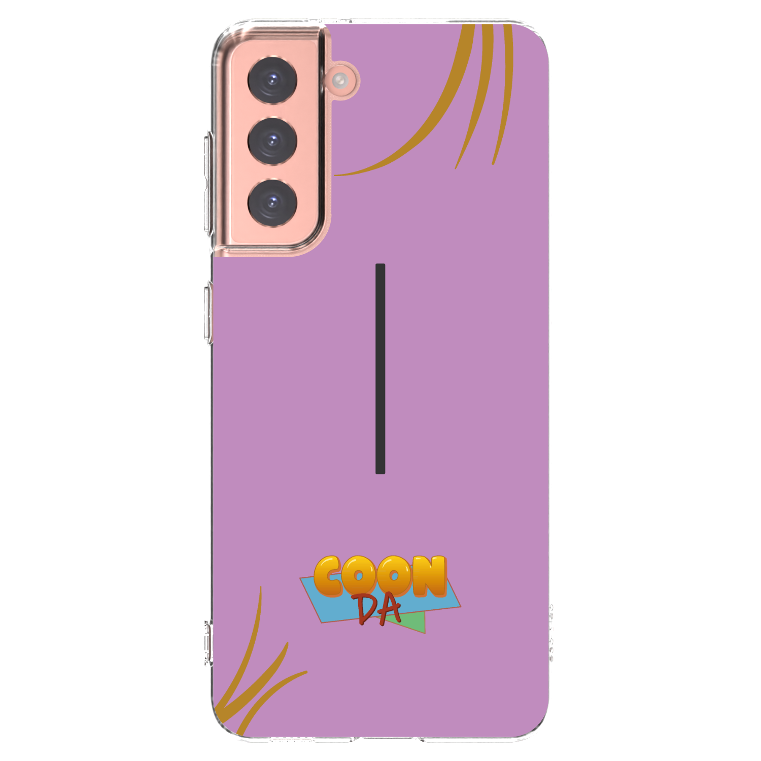 Picasee silikonový průhledný obal pro Samsung Galaxy S21 5G G991B - COONDA růžovka