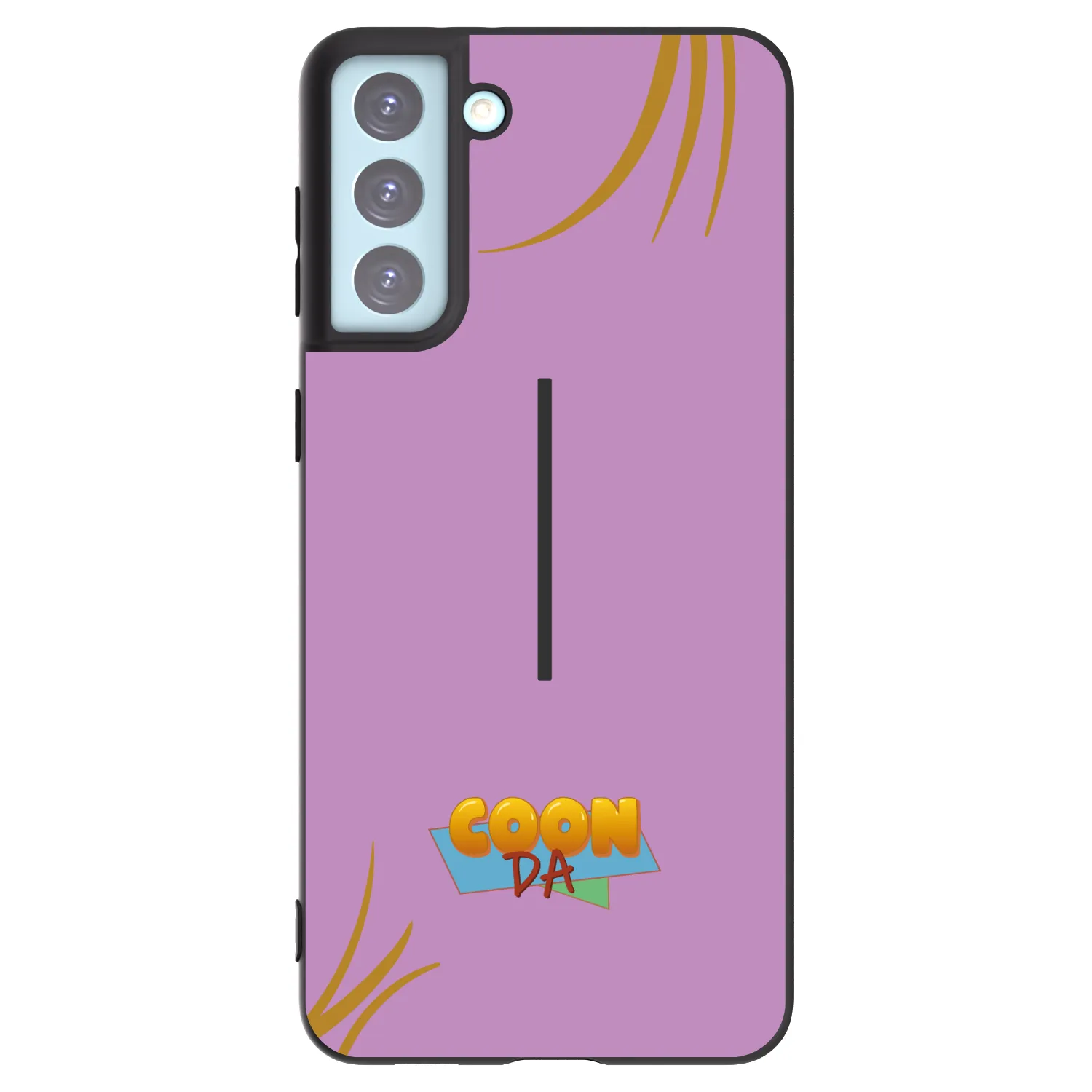 Picasee silikonový černý obal pro Samsung Galaxy S21+ 5G G996F - COONDA růžovka