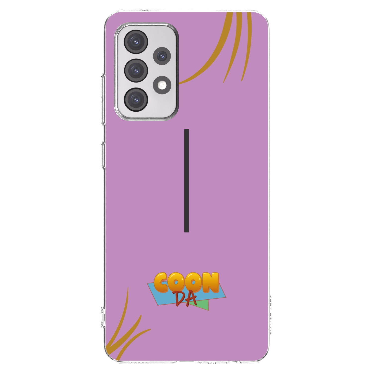 Picasee silikonový průhledný obal pro Samsung Galaxy A52 5G A525F - COONDA růžovka