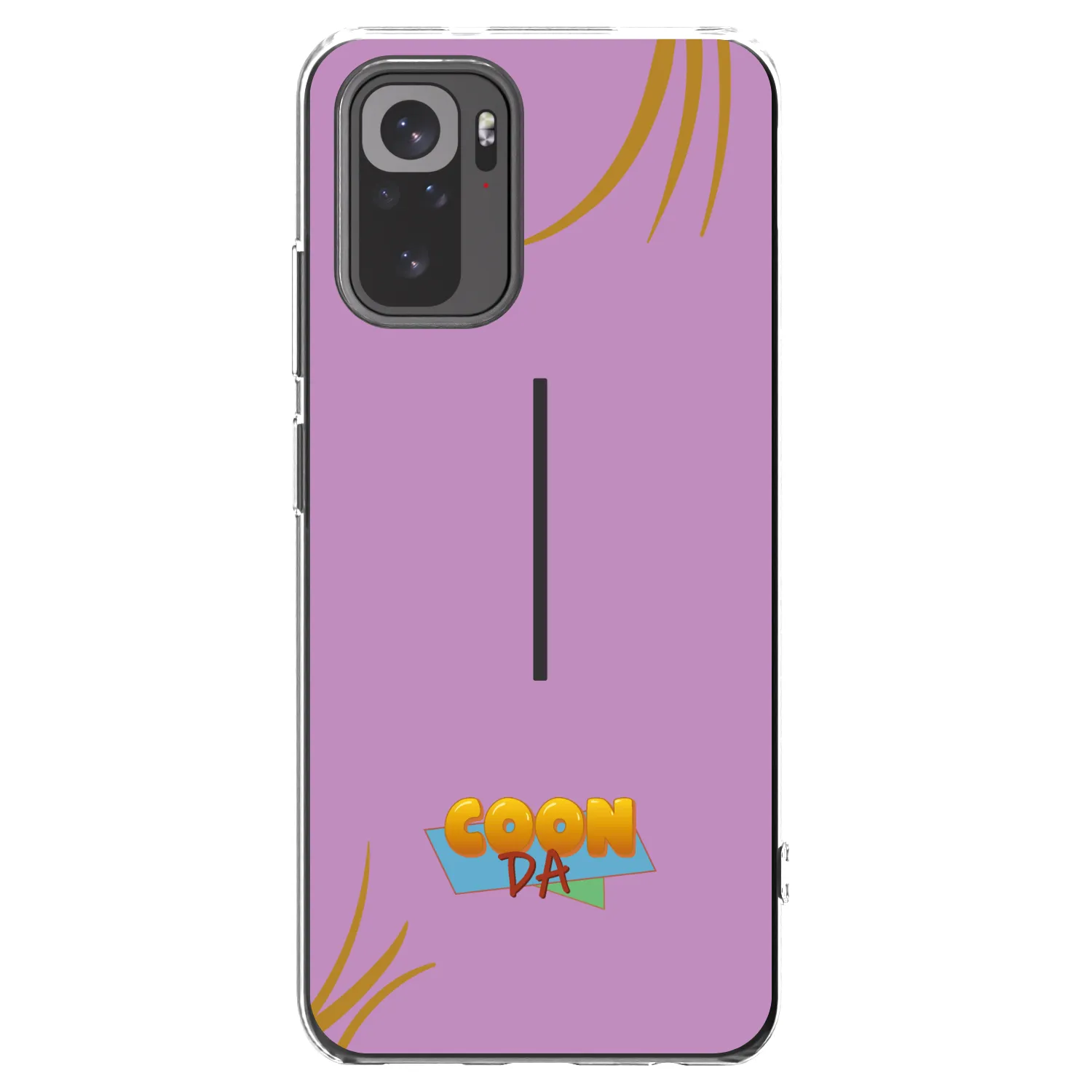 Picasee silikonový průhledný obal pro Xiaomi Redmi Note 10S - COONDA růžovka