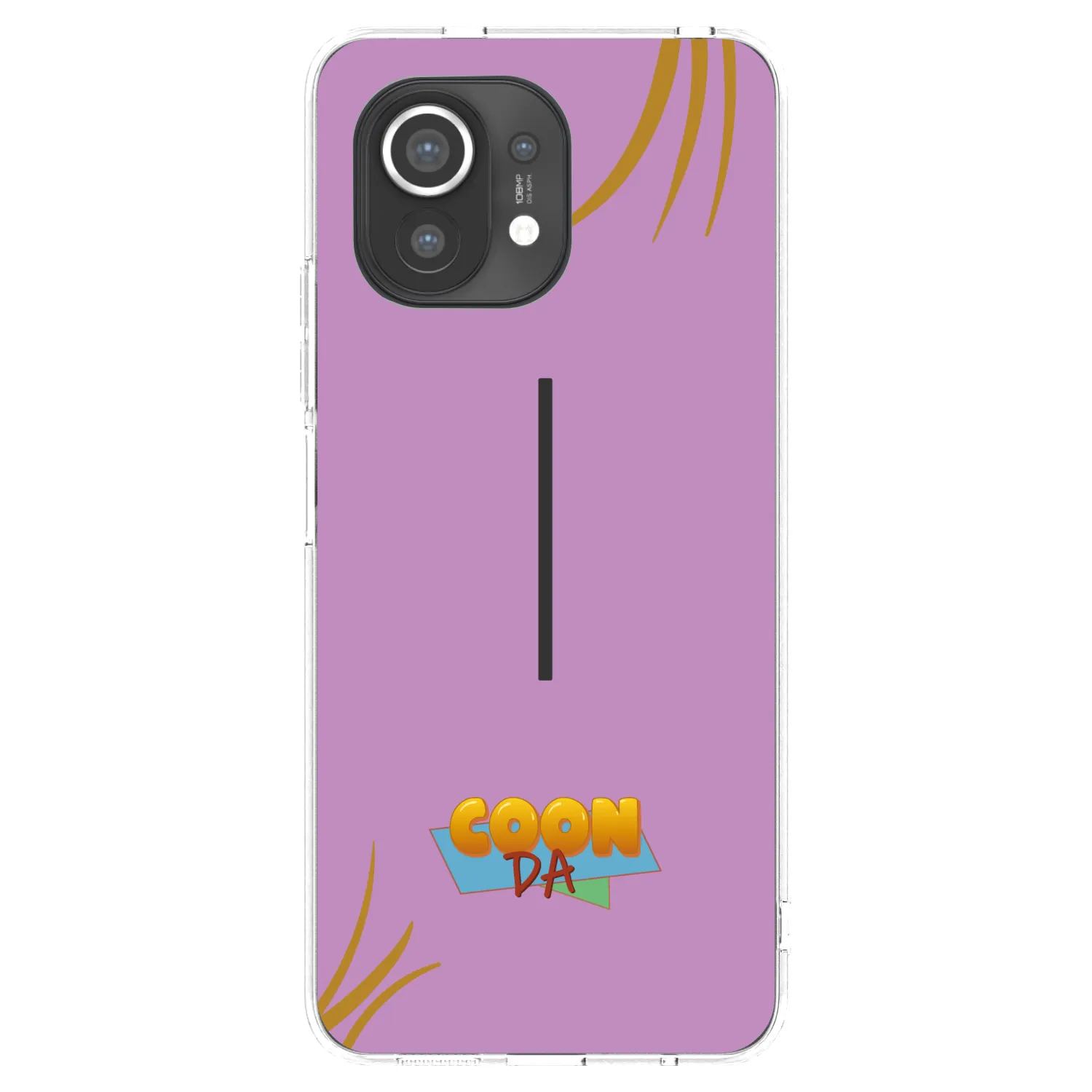 Picasee silikonový průhledný obal pro Xiaomi Mi 11 - COONDA růžovka