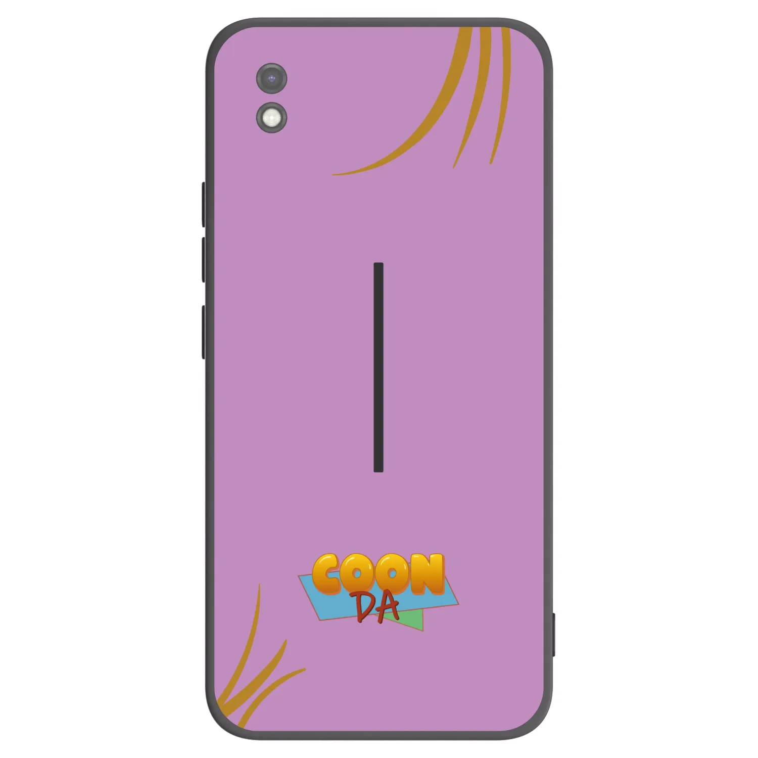 Picasee silikonový černý obal pro Xiaomi Redmi 9AT - COONDA růžovka