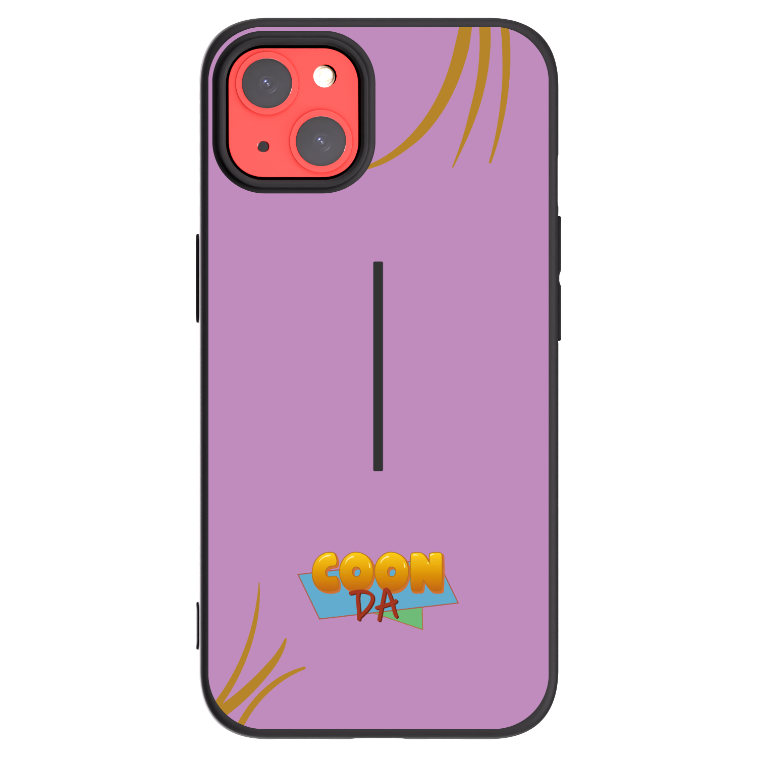 Picasee silikonový černý obal pro Apple iPhone 13 - COONDA růžovka