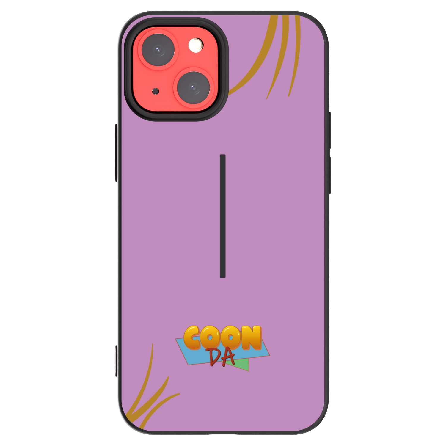 Picasee silikonový černý obal pro Apple iPhone 13 mini - COONDA růžovka