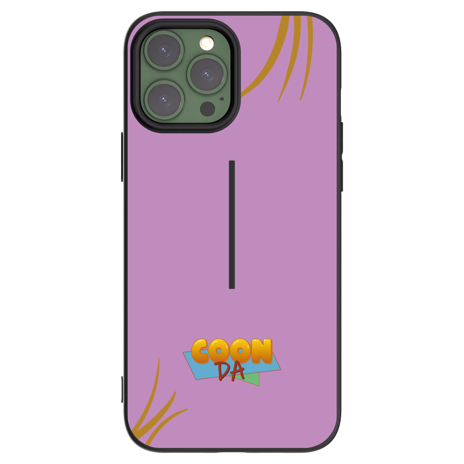 Picasee silikonový černý obal pro Apple iPhone 13 Pro Max - COONDA růžovka