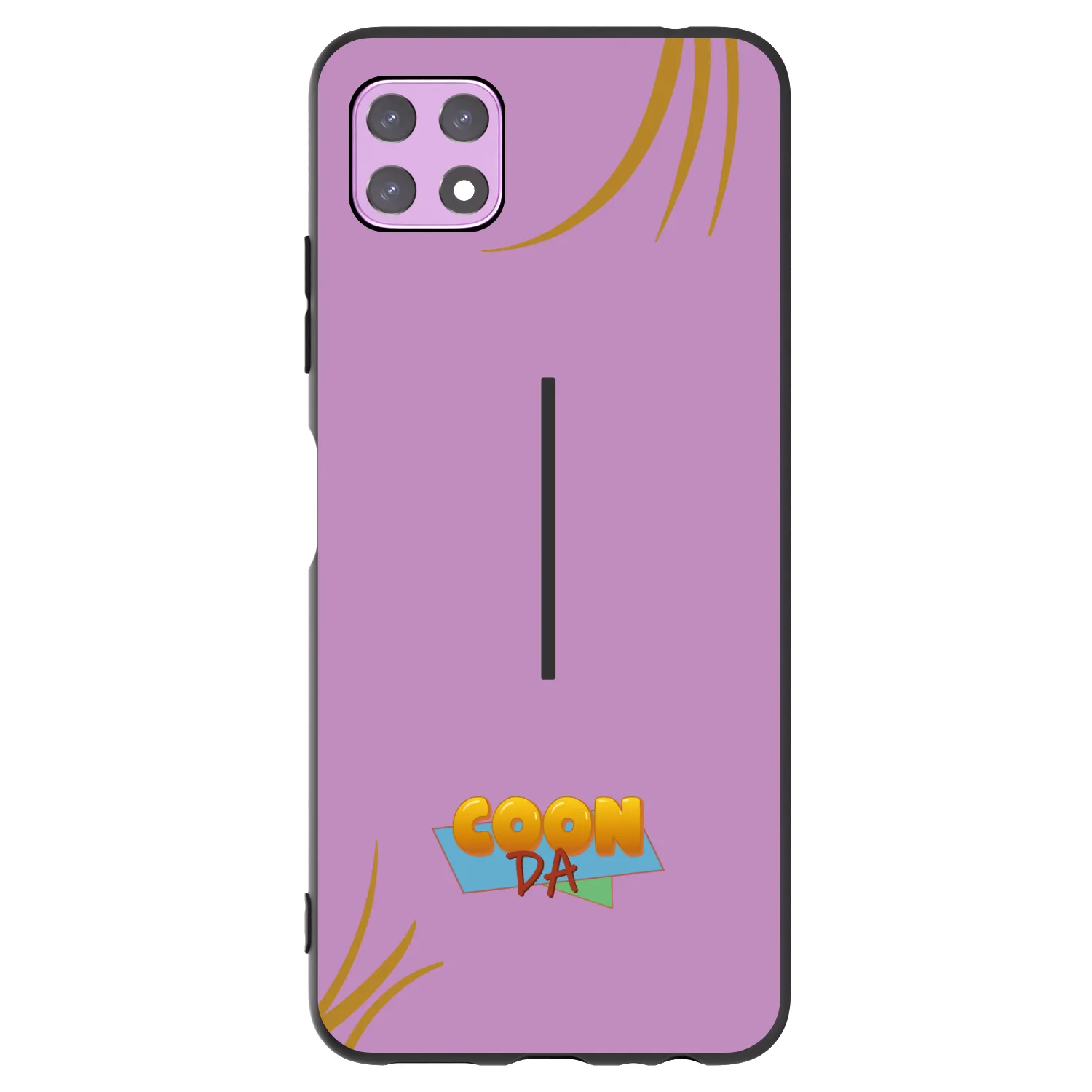 Picasee silikonový černý obal pro Samsung Galaxy A22 A226B 5G - COONDA růžovka