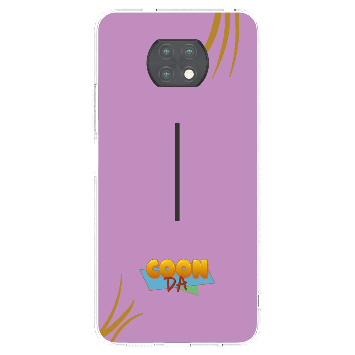 Picasee silikonový průhledný obal pro Xiaomi Redmi Note 9T - COONDA růžovka