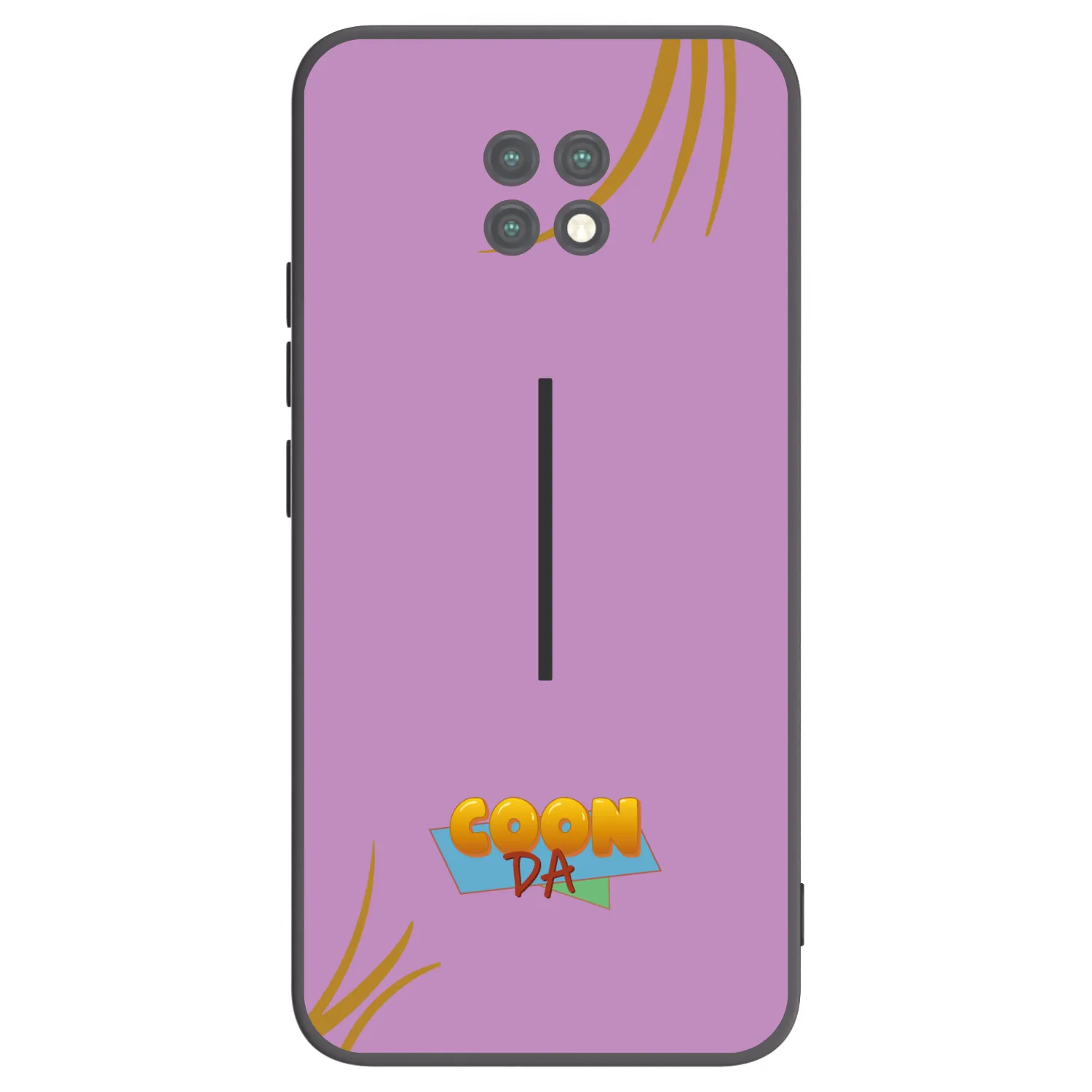 Picasee silikonový černý obal pro Xiaomi Redmi Note 9T - COONDA růžovka
