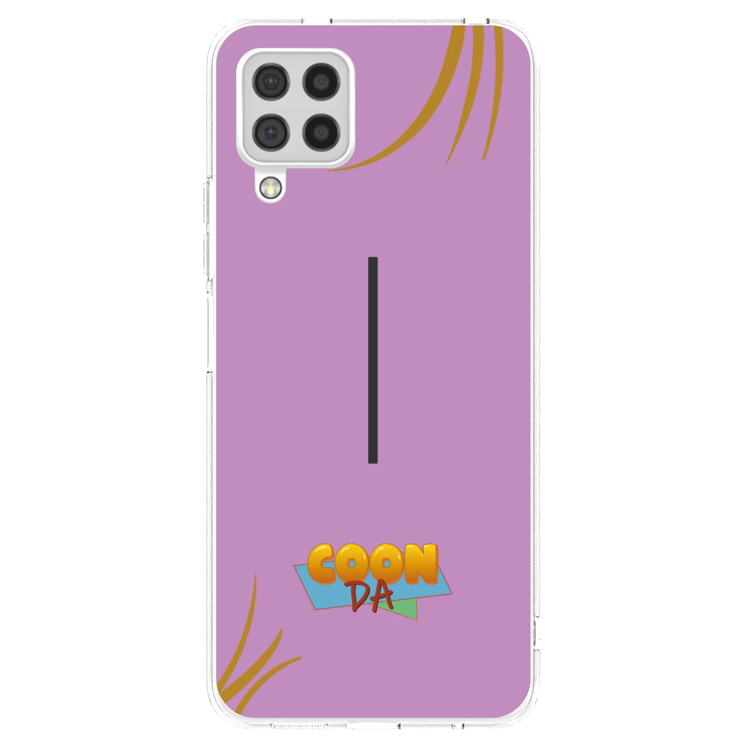 Picasee silikonový průhledný obal pro Samsung Galaxy A22 A225F 4G - COONDA růžovka