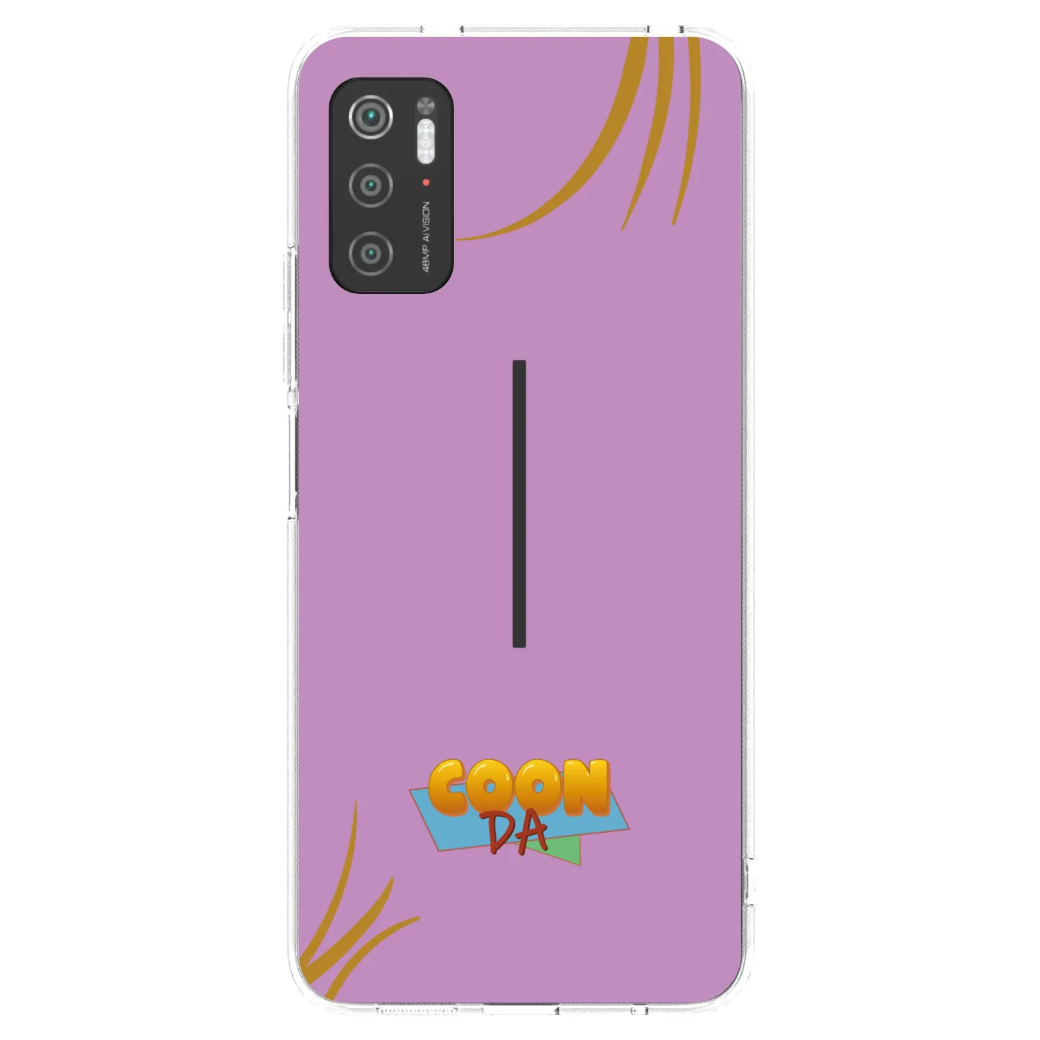Picasee silikonový průhledný obal pro Xiaomi Poco M3 Pro 5G - COONDA růžovka