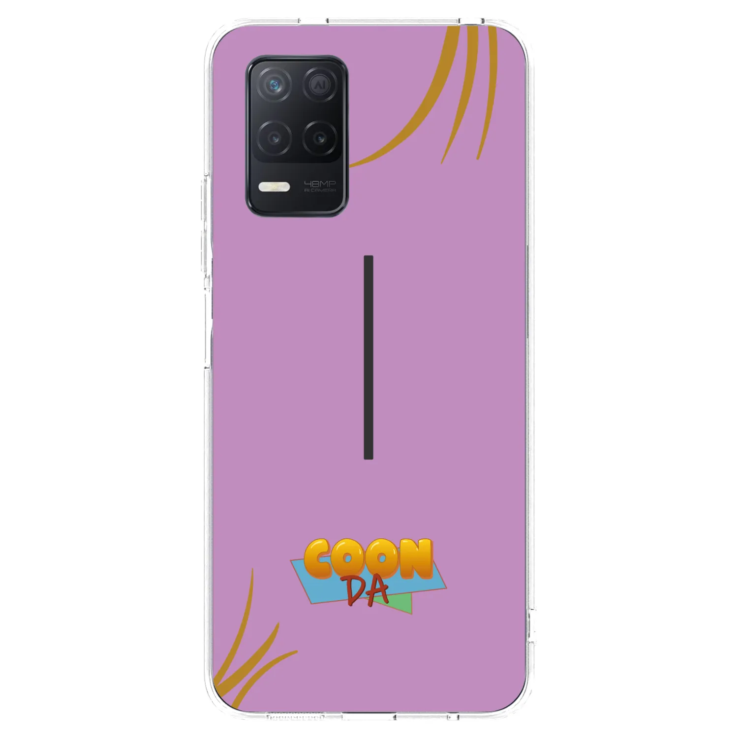 Picasee silikonový průhledný obal pro Realme 8 5G - COONDA růžovka