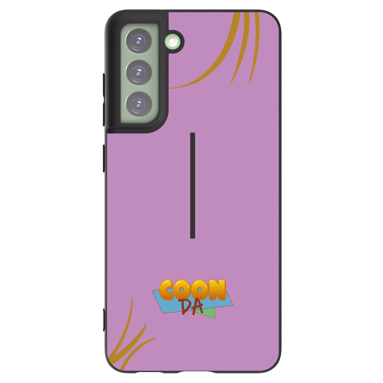 Picasee silikonový černý obal pro Samsung Galaxy S21 FE 5G - COONDA růžovka