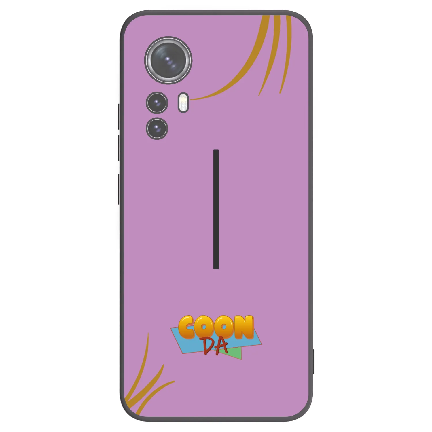 Picasee silikonový černý obal pro Xiaomi 12 - COONDA růžovka