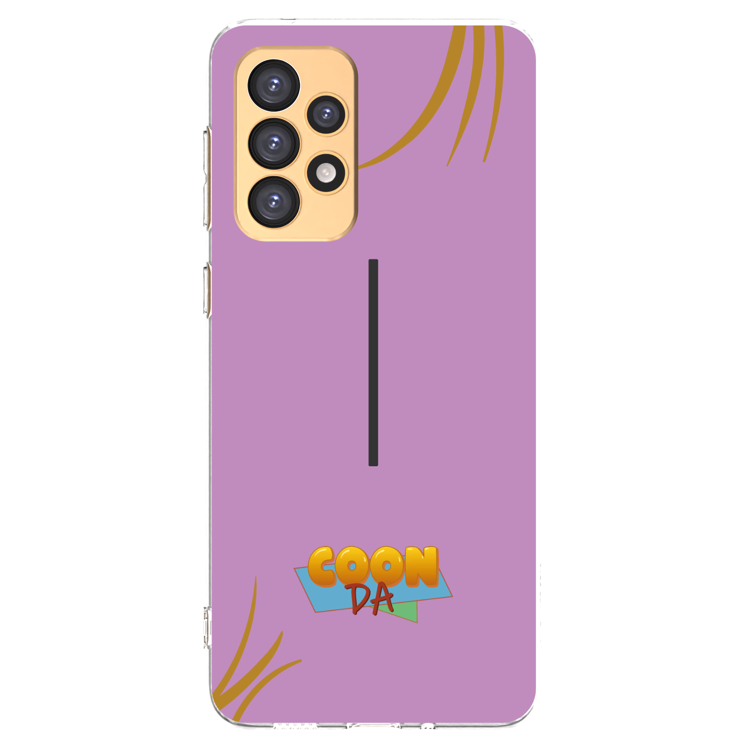 Picasee silikonový průhledný obal pro Samsung Galaxy A33 5G A336 - COONDA růžovka
