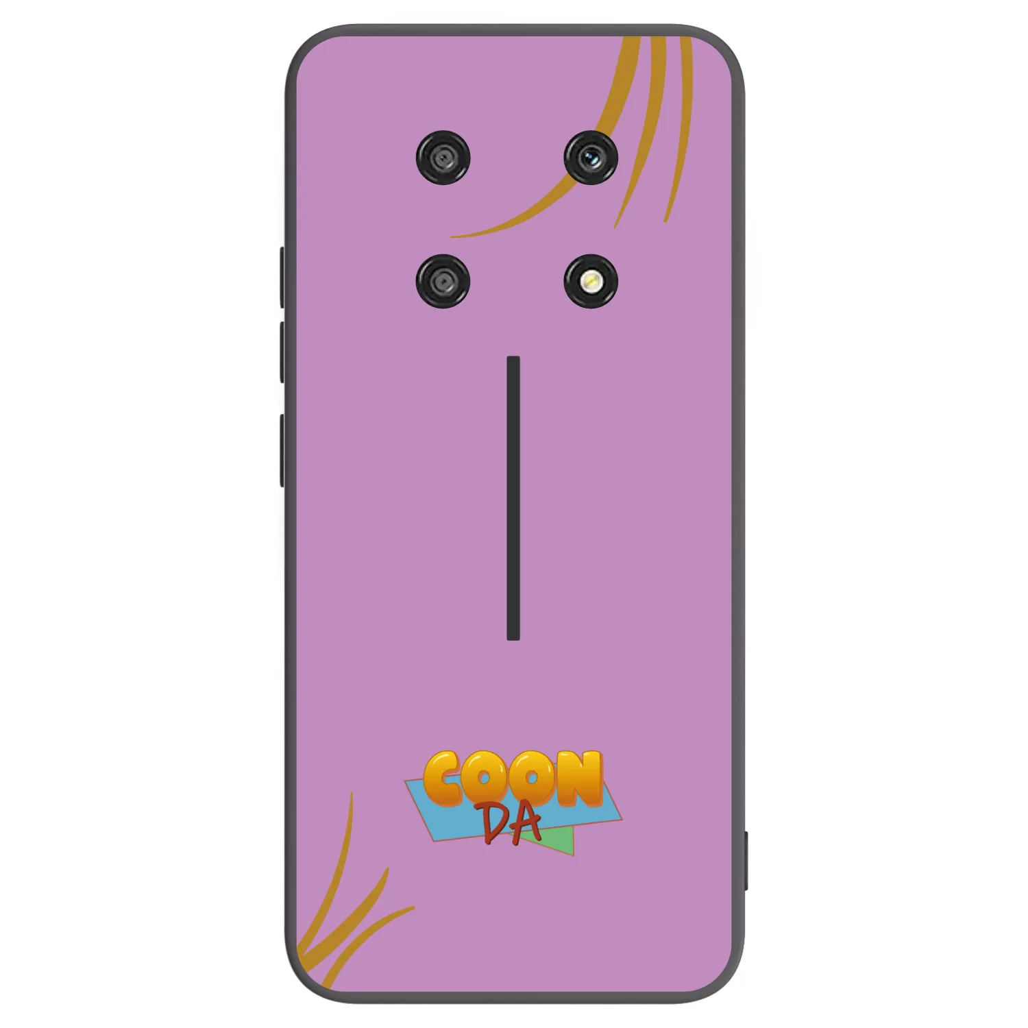 Picasee silikonový černý obal pro Honor Magic4 Lite 5G - COONDA růžovka