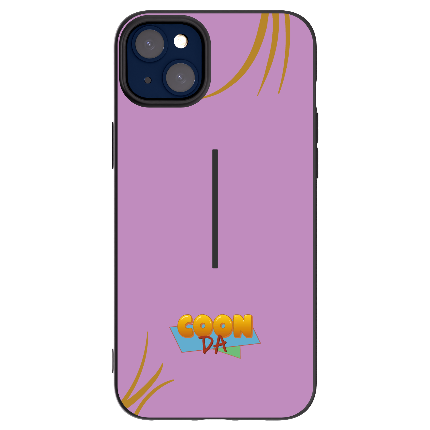 Picasee silikonový černý obal pro Apple iPhone 14 Plus - COONDA růžovka