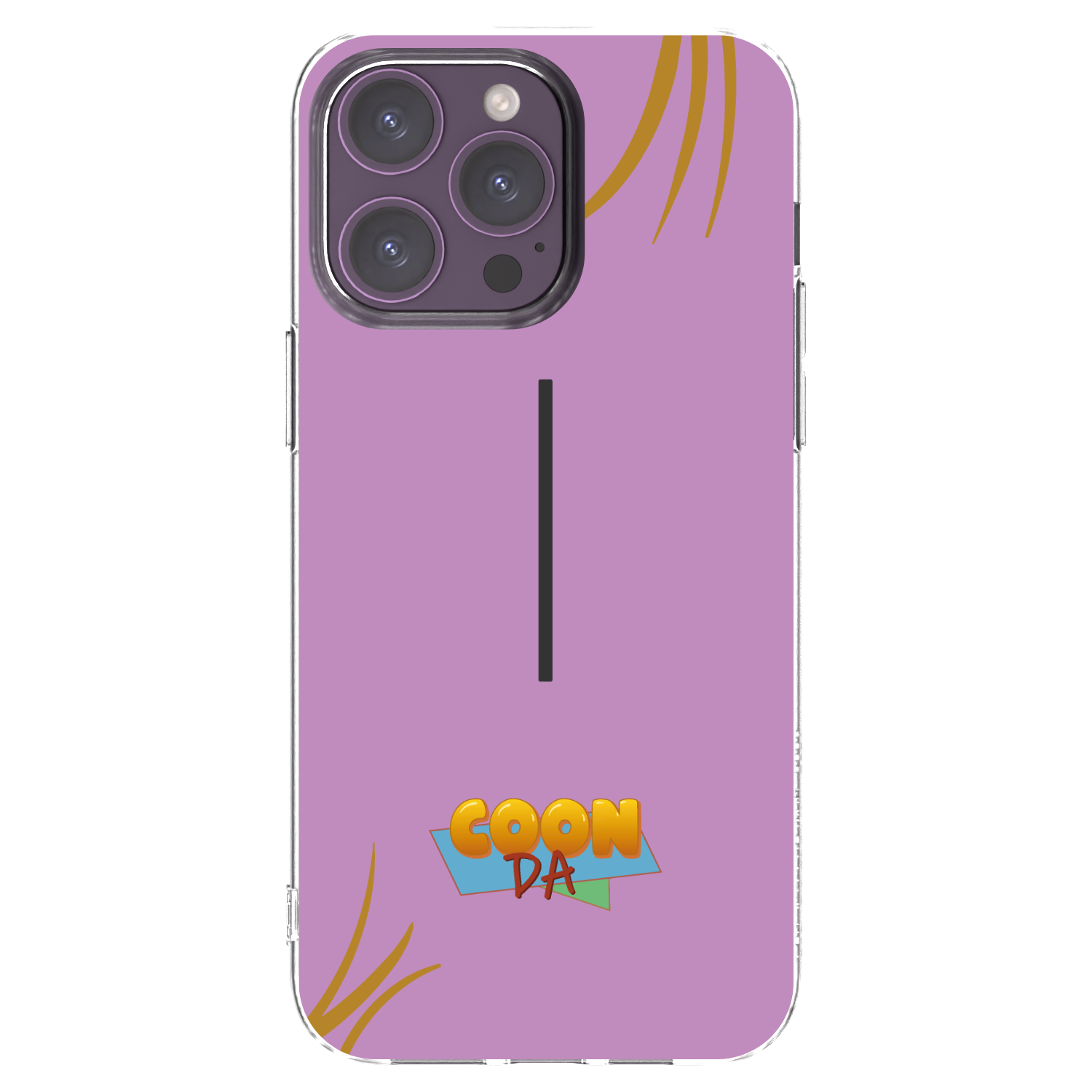Picasee silikonový průhledný obal pro Apple iPhone 14 Pro Max - COONDA růžovka