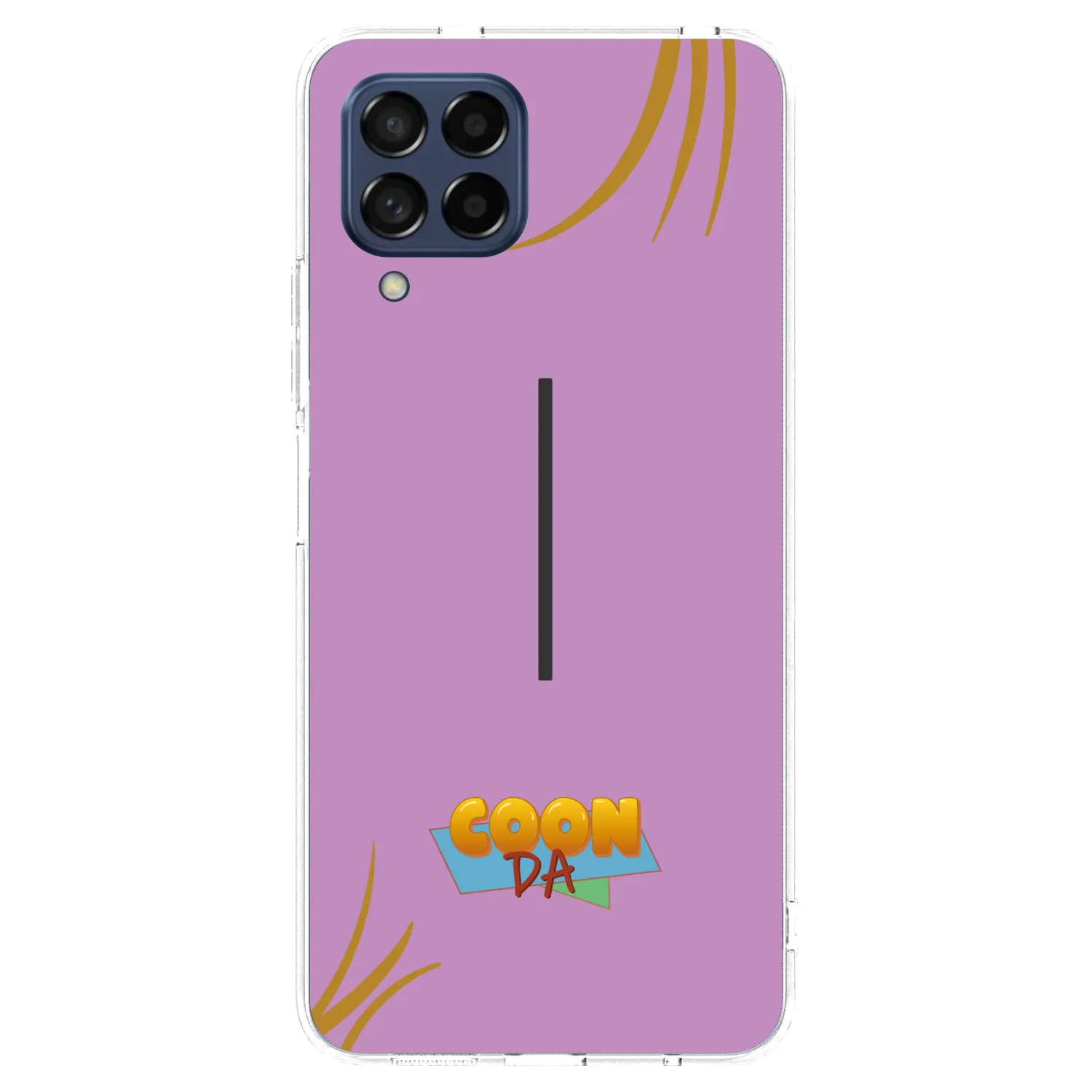 Picasee silikonový průhledný obal pro Samsung Galaxy M53 5G - COONDA růžovka