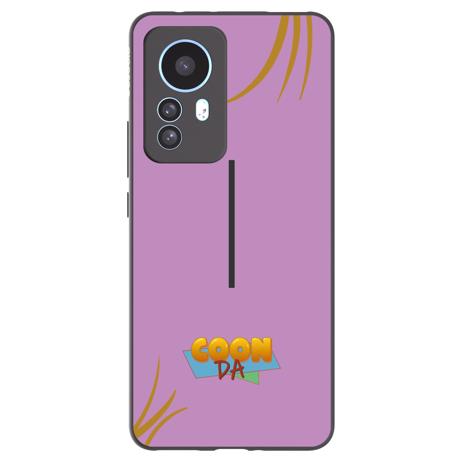 Picasee silikonový černý obal pro Xiaomi 12T - COONDA růžovka