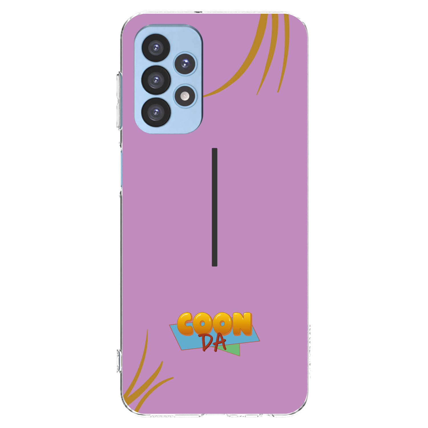 Picasee silikonový průhledný obal pro Samsung Galaxy A23 A235F 4G - COONDA růžovka
