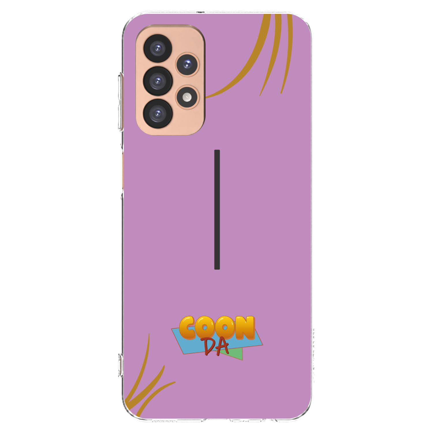 Picasee silikonový průhledný obal pro Samsung Galaxy A23 A236B 5G - COONDA růžovka