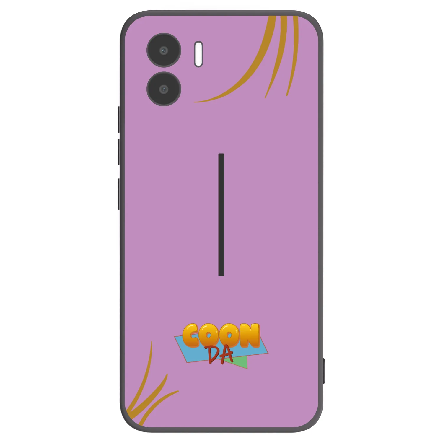 Picasee silikonový černý obal pro Xiaomi Redmi A1 - COONDA růžovka