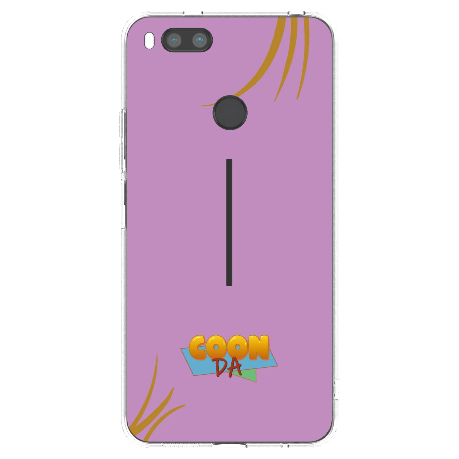 Picasee silikonový průhledný obal pro Xiaomi Redmi A1 - COONDA růžovka