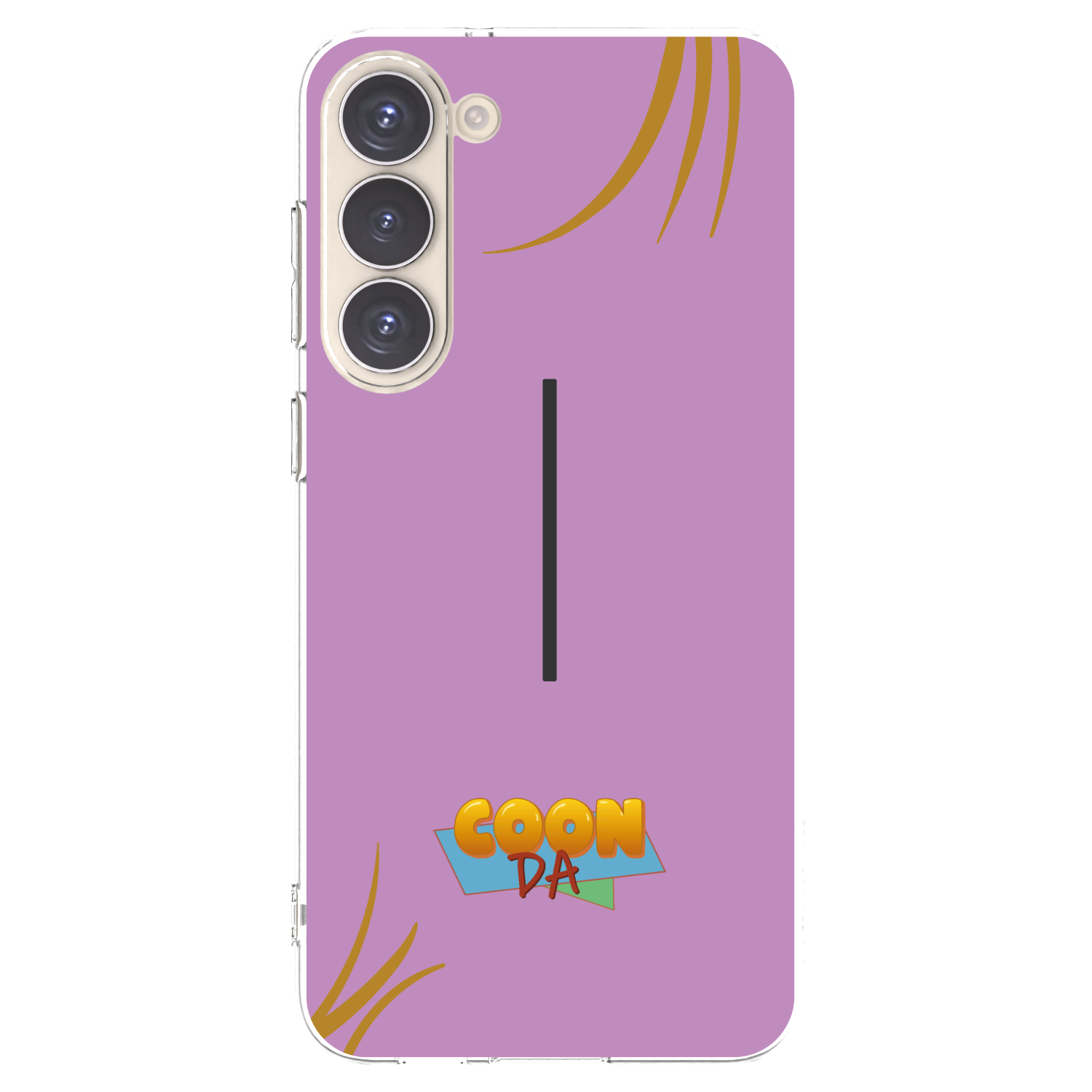 Picasee silikonový průhledný obal pro Samsung Galaxy S23+ 5G - COONDA růžovka
