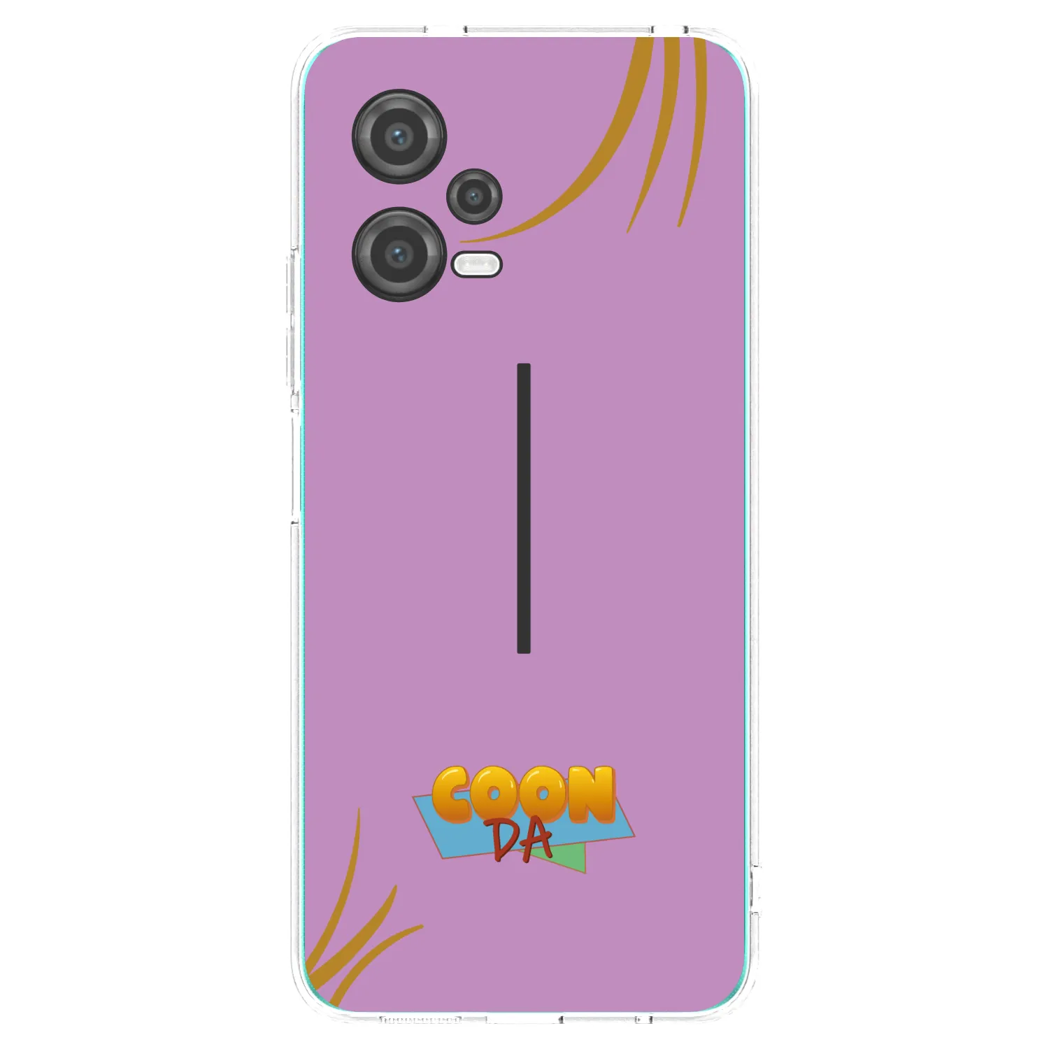Picasee silikonový průhledný obal pro Xiaomi Poco X5 - COONDA růžovka
