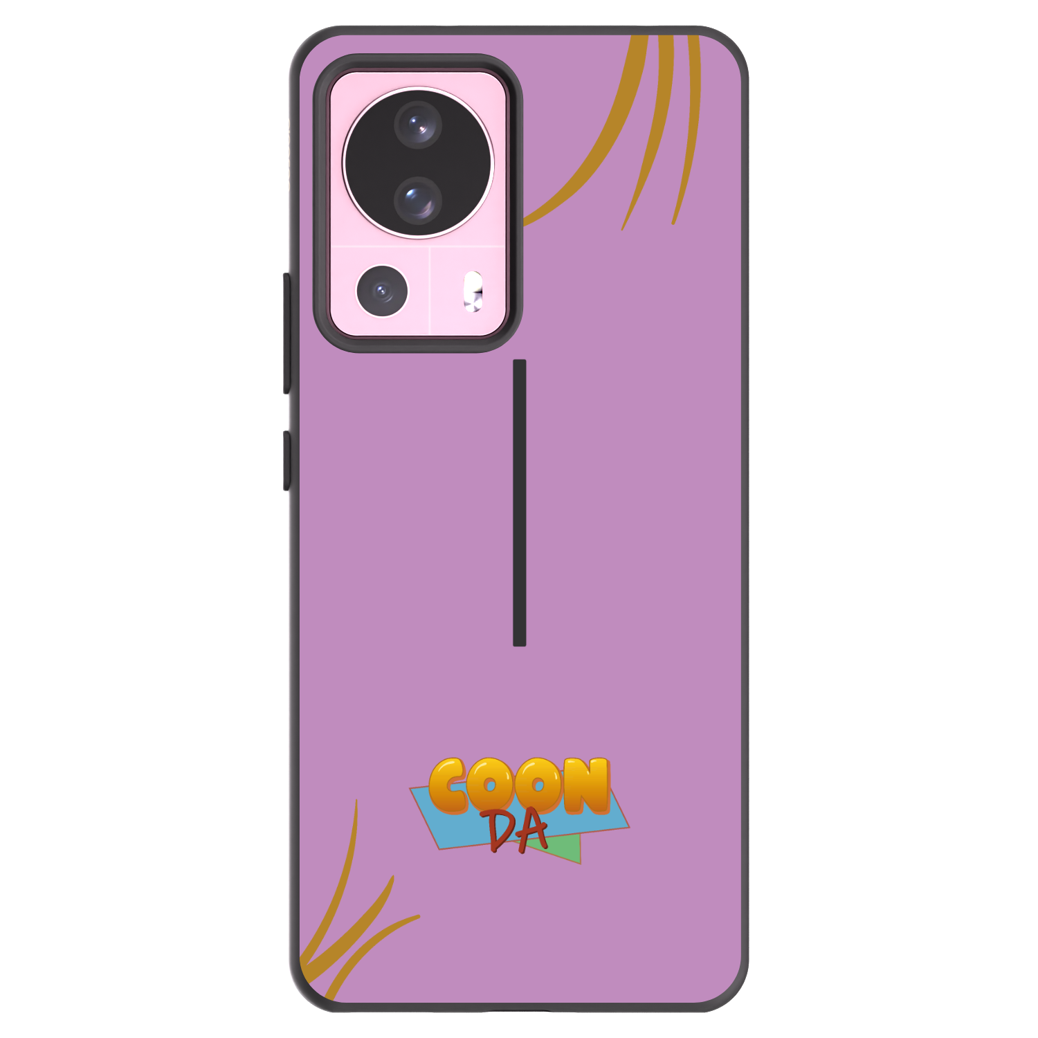 Picasee silikonový černý obal pro Xiaomi 13 Lite - COONDA růžovka