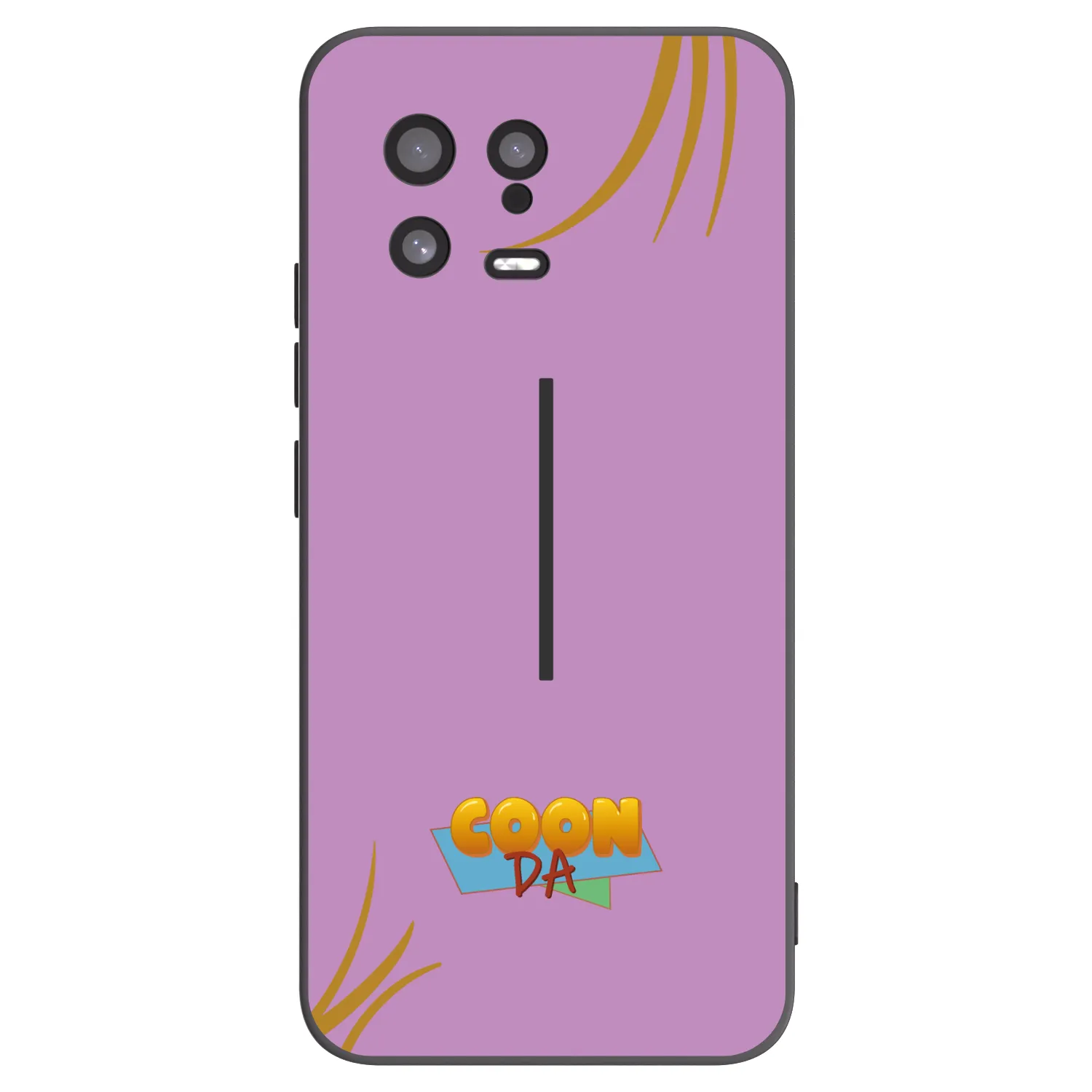 Picasee silikonový černý obal pro Xiaomi 13 - COONDA růžovka
