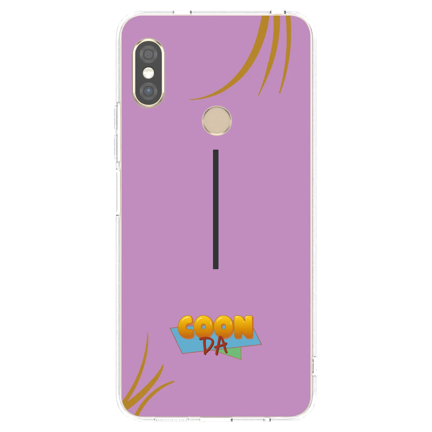 Picasee silikonový průhledný obal pro Xiaomi Redmi Note 5 Global - COONDA růžovka