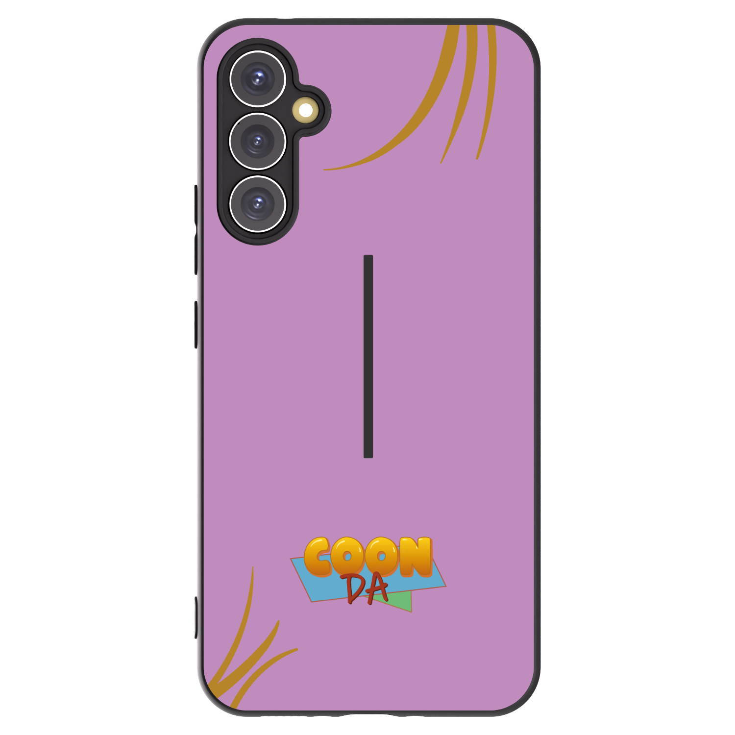 Picasee silikonový černý obal pro Samsung Galaxy A34 5G A346B - COONDA růžovka