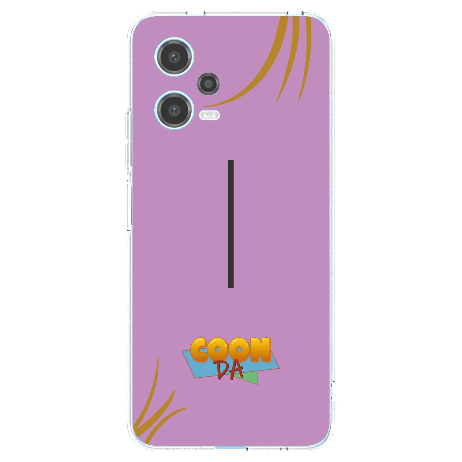 Picasee silikonový průhledný obal pro Xiaomi Redmi Note 12 5G - COONDA růžovka