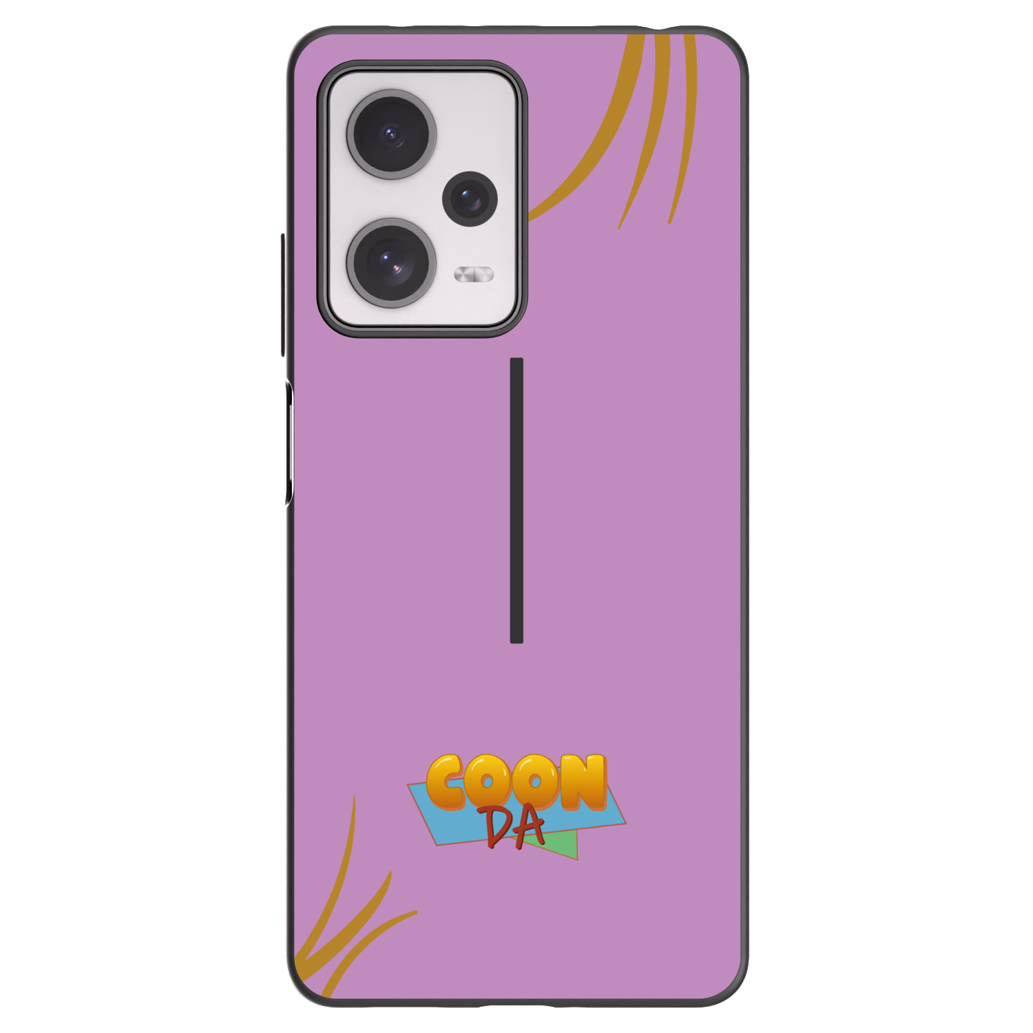 Picasee silikonový černý obal pro Xiaomi Redmi Note 12 Pro+ 5G - COONDA růžovka