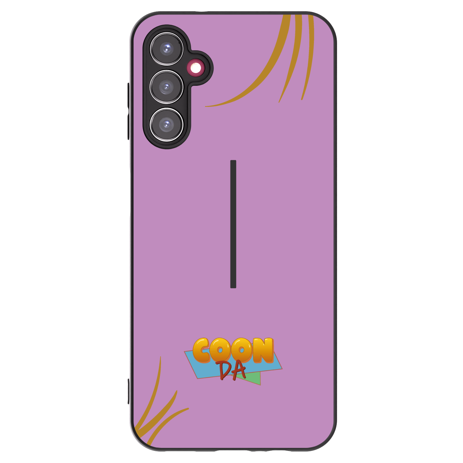 Picasee silikonový černý obal pro Samsung Galaxy A14 4G A145R - COONDA růžovka