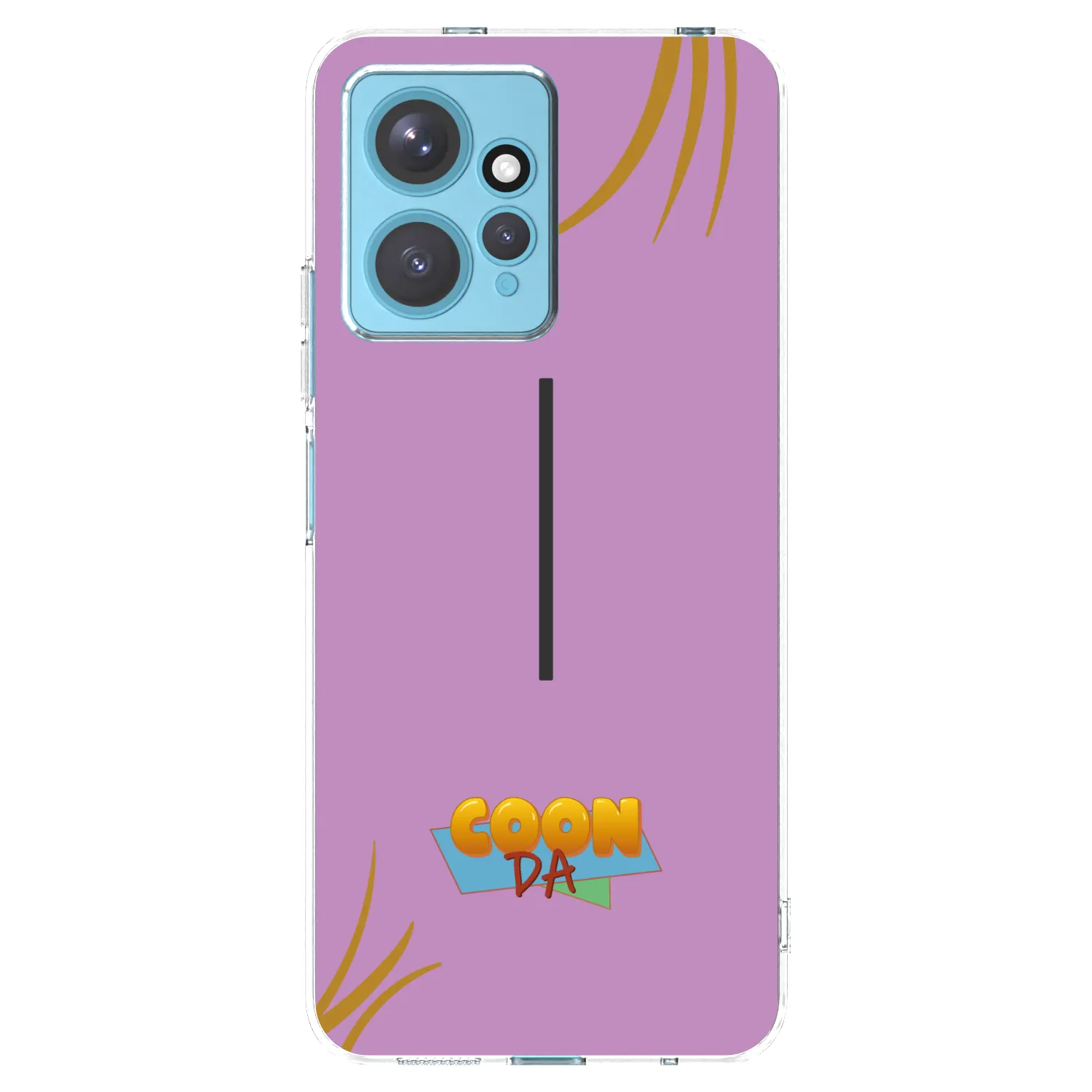 Picasee silikonový průhledný obal pro Xiaomi Redmi Note 12 4G - COONDA růžovka