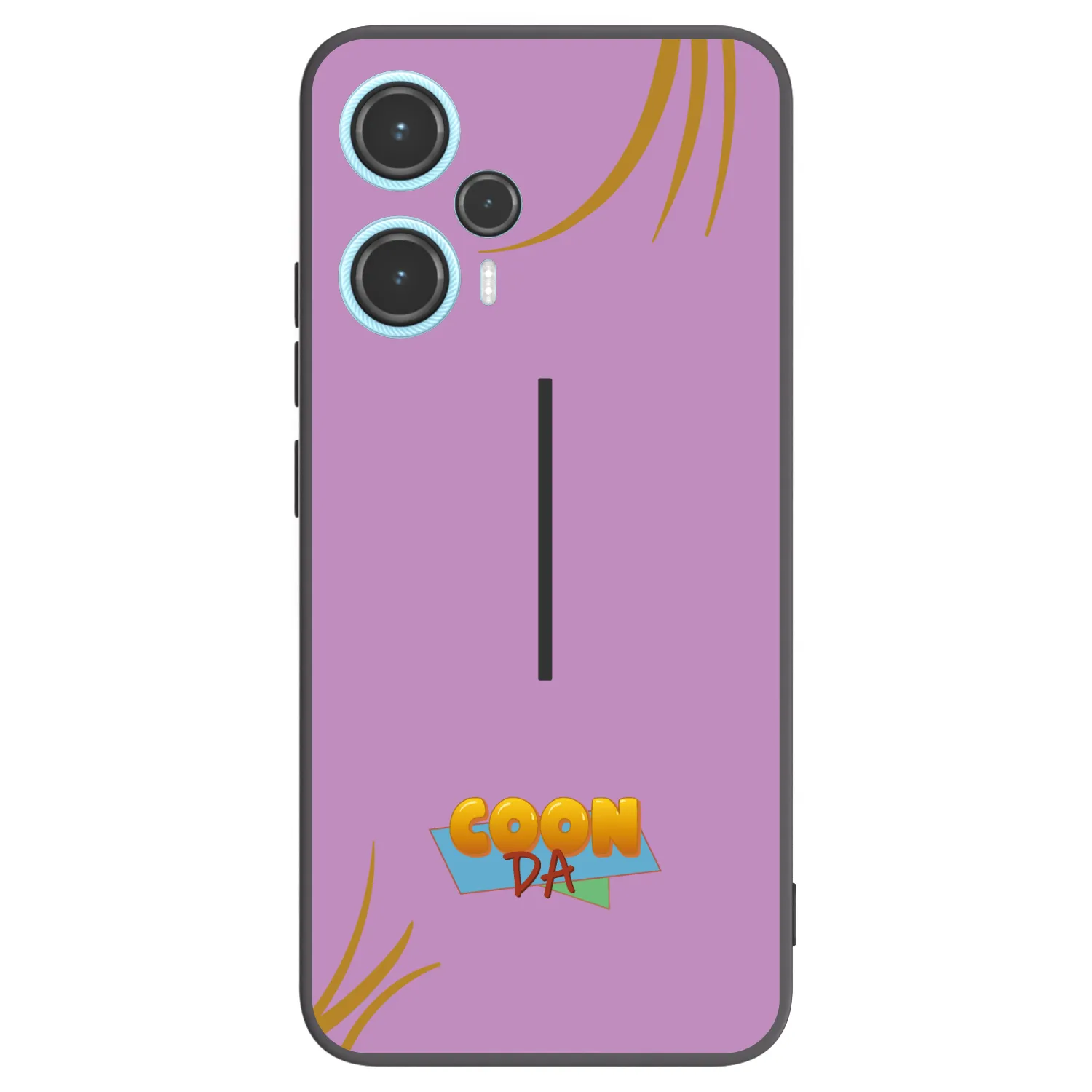 Picasee silikonový černý obal pro Xiaomi Poco F5 - COONDA růžovka