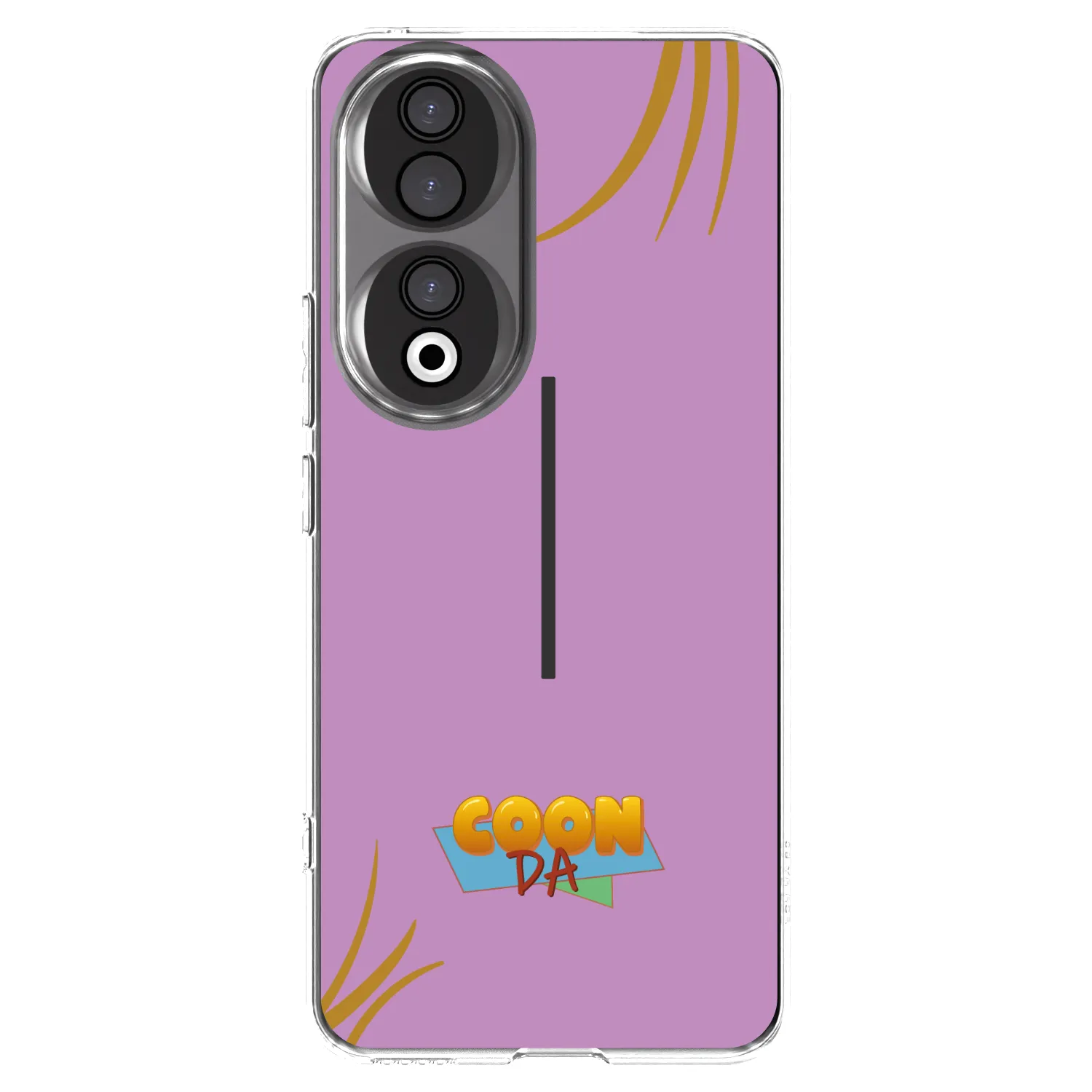 Picasee silikonový průhledný obal pro Honor 90 5G - COONDA růžovka