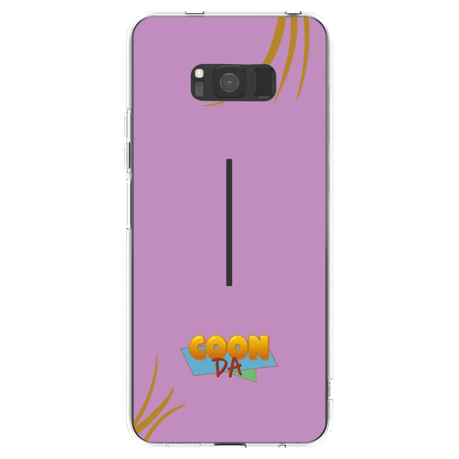 Picasee silikonový průhledný obal pro Samsung Galaxy S8 G950F - COONDA růžovka