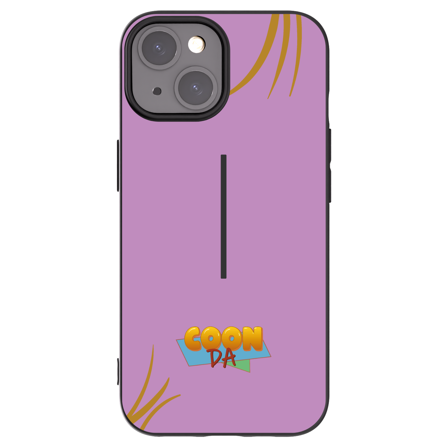 Picasee silikonový černý obal pro Apple iPhone 15 - COONDA růžovka