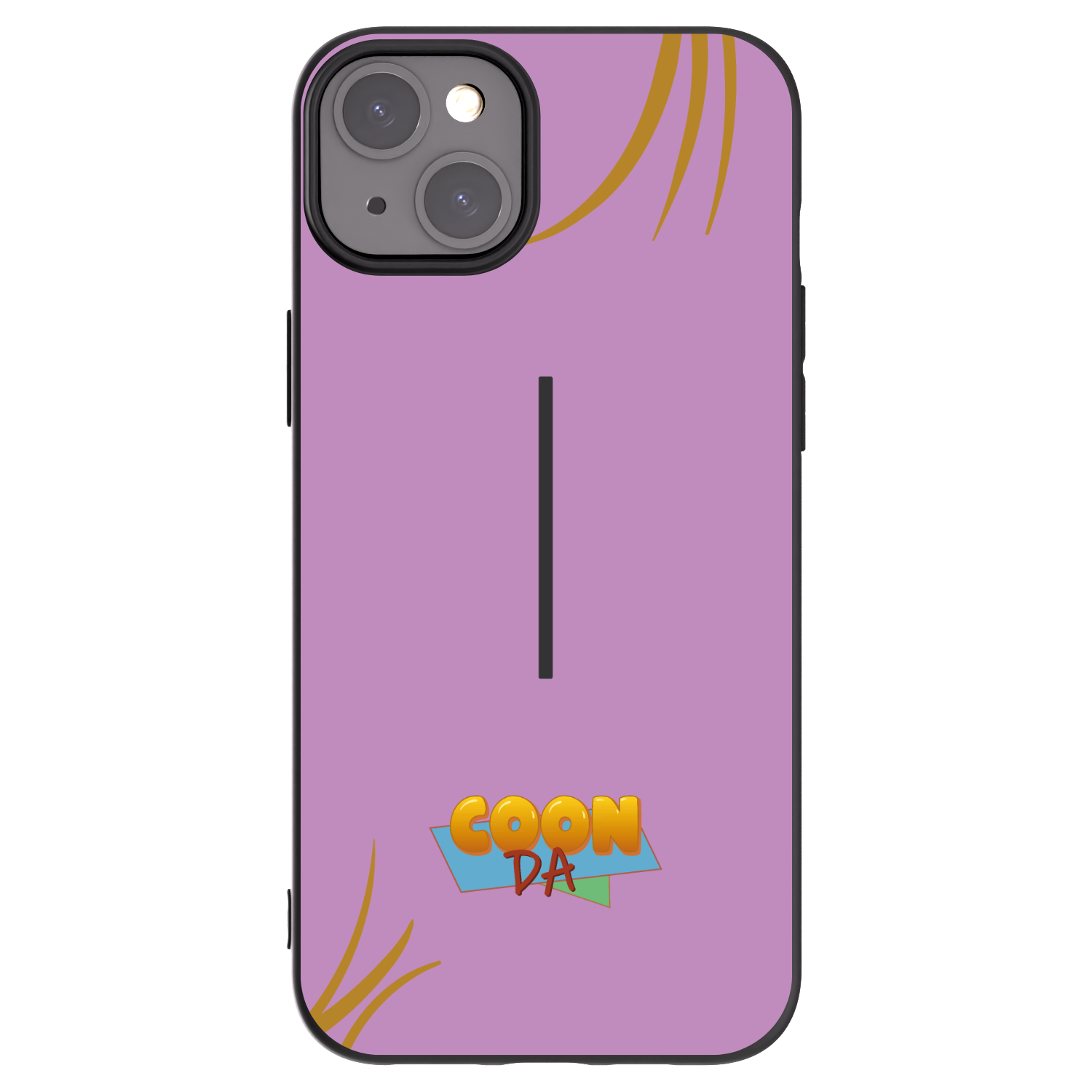 Picasee silikonový černý obal pro Apple iPhone 15 Plus - COONDA růžovka