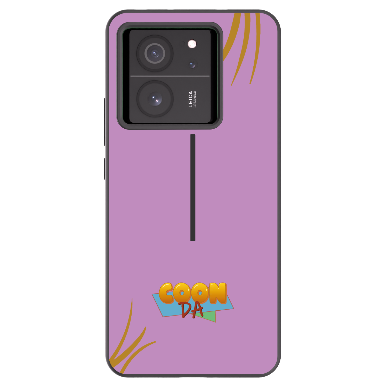 Picasee silikonový černý obal pro Xiaomi 13T - COONDA růžovka