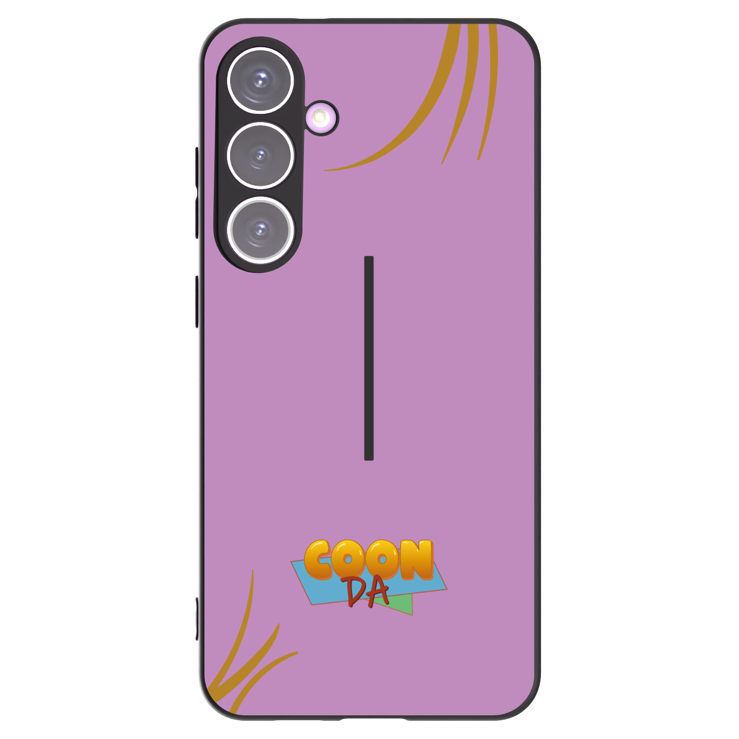 Picasee silikonový černý obal pro Samsung Galaxy S24+ S926B 5G - COONDA růžovka