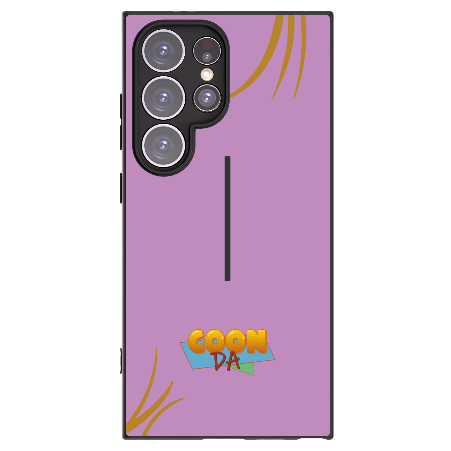 Picasee silikonový černý obal pro Samsung Galaxy S24 Ultra S928B 5G - COONDA růžovka