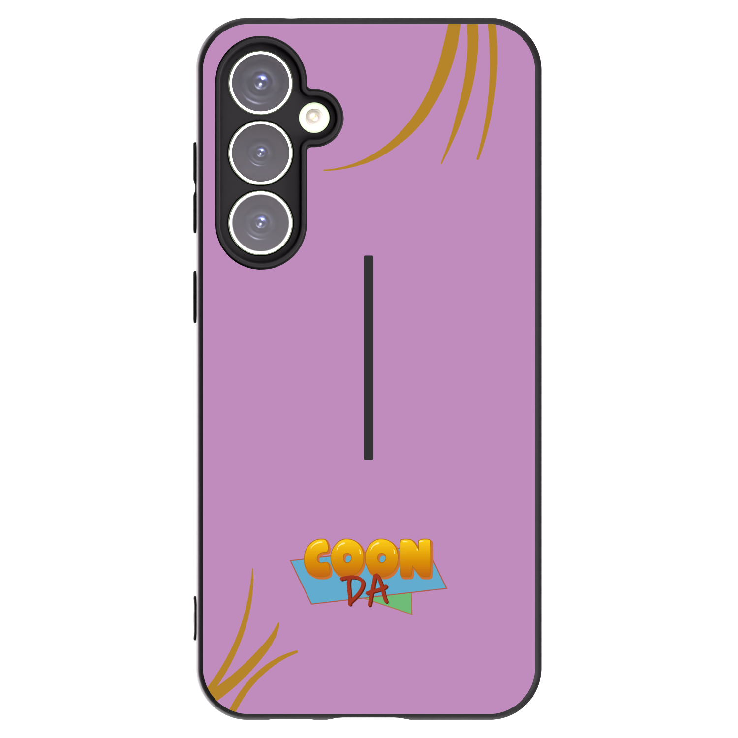 Picasee silikonový černý obal pro Samsung Galaxy S23 FE S711B - COONDA růžovka